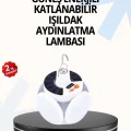 Katlanabilir 5 Kanatlı Solar LED Bahçe ve Kamp Lambası