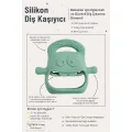 Koyu Yeşil Bebek Silikon Diş Kaşıyıcı
