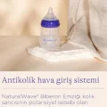 Lansinoh Natural Wave Biberon ve Biberon Emziği 160 ml