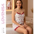 Lovenisa 12019 Kadın Şortlu Takım