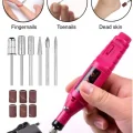 Manikür Pedikür Kalıcı Oje Ve Protez Tırnak Uygulamaları İçin Elektrikli Tırnak Törpüsü