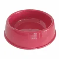 Markapet Kedi Köpek Plastik Mama Ve Su Kabı 20 cm - 200 ml Kırmızı