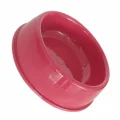 Markapet Kedi Köpek Plastik Mama Ve Su Kabı 20 cm - 200 ml Kırmızı