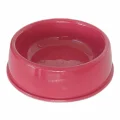 Markapet Kedi Köpek Plastik Mama Ve Su Kabı 20 cm - 200 ml Kırmızı