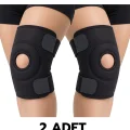 Medical Patella Destekli Diz Korsesi İkili Sağ Sol Çapraz Bağ Menisküs Ağrısı Için Sporcu Dizlik