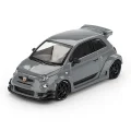 Mini GT 1/64 Abarth 595 LB-WORKS x Abas Works Grey