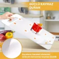 Mutfak Eva Shelf Liner Şeffaf Astar Kaymaz Dolap İçi Çekmece Örtüsü Papatya Desen Mat 45cmx10 Metre
