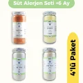 BUĞZ OG Natural Ek Gıda Başlangıç Süt Alerjen 4lü Set +6 Ay (İrmik & Yoğurtsuz Tarhana & Tam Pirinç Unu & Tam Yulaf Unu)