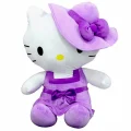 Peluş Hello Kitty Elbiseli Şapkalı 36 cm - 1  Adet Stokta Olan Gönderilir
