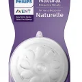 Philips Avent Natural Response 2li Biberon Emziği, 1 Numara, 0 Ay+
