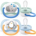 Philips Avent Ultra Air Animals 2li Emzik 0-6 Ay - Erkek