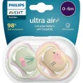 Philips Avent Ultra Air Emzik 0-6 Ay 2li Kız SCF085/59