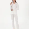 Pıerre Cardın 7717-S Bayan Gömlek Pijama Takımı