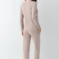 Pierre Cardin 9116-S Kadın Önü Düğmeli  Pijama Takımı