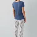 Pierre Cardin 9214-S Kadın Kısa Kol Pijama Takımı