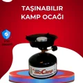 Piknik ve Doğa Yürüyüşü İçin Taşınabilir Kamp Ocağı