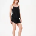 Pjs 29007 Kadın İp Askılı Şort Takım