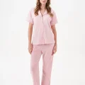 PJS 29033 Kadın Düğmeli Pijama Takım