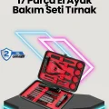 Profesyonel Paslanmaz Çelik Manikür & Pedikür Seti