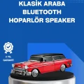 Retro Araba Şekilli Kablosuz Bluetooth Hoparlör