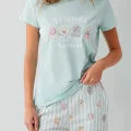 RolyPoly RP3810-S Kadın Kısa Kol Pijama Takımı