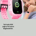 S10 Akıllı Çocuk Saati Konum Takip ve Güvenlik Özellikli