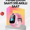 S10 Çocuk Akıllı Saati Konum Geçmişi ve Alarm Fonksiyonlu