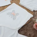 Sema Baby 5 Parça Hastane Çıkışı Zıbın Seti 0-3 Ay - Butterfly