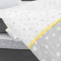Sema Baby 6 Parça Lüks Park Yatak Bebek Uyku Seti - Yıldızlı Geceler