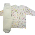 Sema Baby Bebek Pijama Takımı 0-3 Ay - Krem