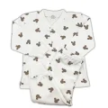 Sema Baby Mickey Mouse Bebek Pijama Takımı – Ekru 0-3 Ay