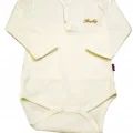 Sema Baby Uzun Kol Kaşkorse Badi (Body) - Ekru 0-6 Ay