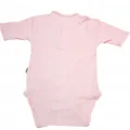Sema Baby Yarım Kol Kaşkorse Badi (Body) - Pembe  18-24 Ay