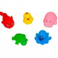 Sozzy Toys Neşeli Banyo Oyuncakları Sevimli Hayvanlar 5li