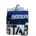 Star 105 Desenli Jakar Erkek 3lü Kemer Boxer