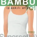 Star 701 Kadın  Bambu İp Askılı  Atlet