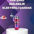 Su Geçirmez Rüzgar Geçirmez Elektronik Ark Çakmak