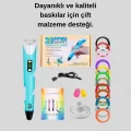 Üç Boyutlu 3D Yazıcı Kalem ABS ve PLA Uyumlu