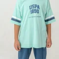 US Polo 2414-4 Erkek Çocuk Bermuda Takım