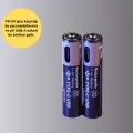 USB Type-C Şarjlı AAA Lityum Pil | 1.5V Sabit Voltaj, 1000+ Şarj Döngüsü ile Uzun Ömür