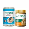 BUĞZ Wefood Ballı Fıstık Ezmesi Şekersiz (300 gr) ve Pirinç Patlağı Glutensiz (100 gr) 2li Set