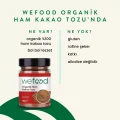 BUĞZ Wefood Organik Ham Kakao Tozu 140 gr | Saf, Besleyici ve Lezzetli