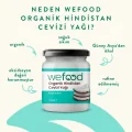 BUĞZ Wefood Organik Hindistan Cevizi Yağı (Soğuk Sıkım) 150 ml 2li Set