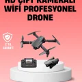 Wifi FPV Canlı Görüntü Aktarımlı Katlanabilir Drone