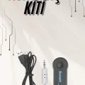 Yeni Nesil Bluetooth Aux Araç Kiti Siyah TV Tablet Telefon Araç Araba
