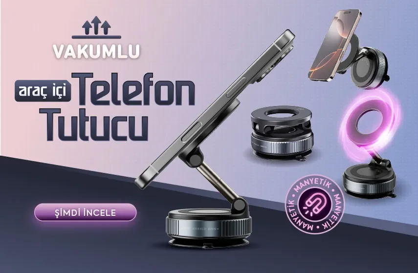 Vakumlu Telefon Tutucu