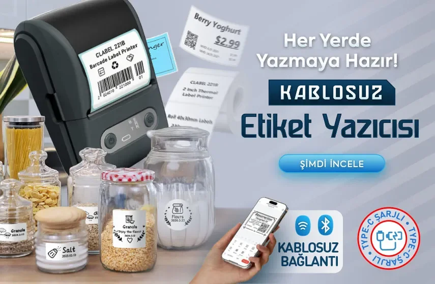 Kablosuz Etiket Yazıcı
