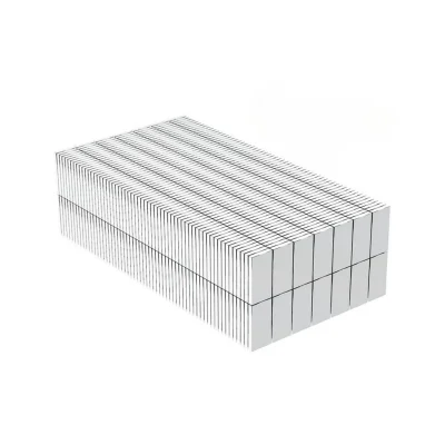 BUĞZ 20 Adet 15x10x1.5 mm Köşeli Neodyum Mıknatıs N35 Magnet Dayanıklı Nikel Kaplama