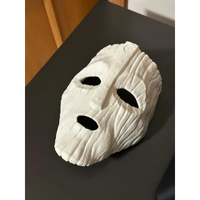 3D Tasarım Kişiye Özel Tasarım MASK Ham beyaz renkte gönderilir boya size aittir