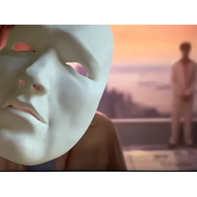 3D Tasarım Kişiye Özel Tasarım MASK Ham beyaz renkte gönderilir boya size aittir